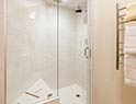 Spacious shower